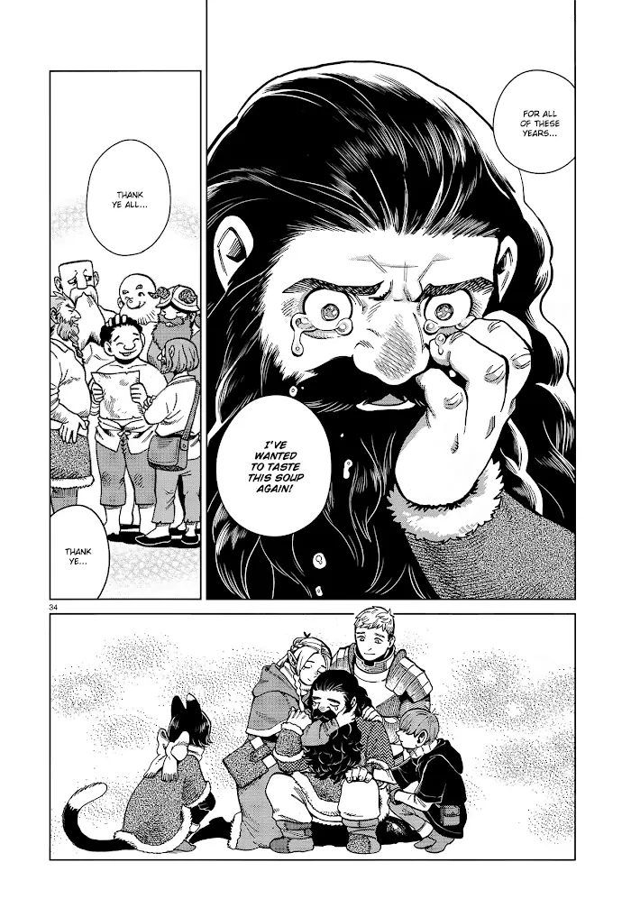 Delicious in Dungeon Chapter 49 image 34_optimized
